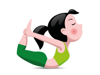 Yoga Poses Emojis for iMessage