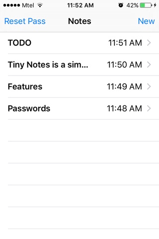 Tiny Notes screenshot 2