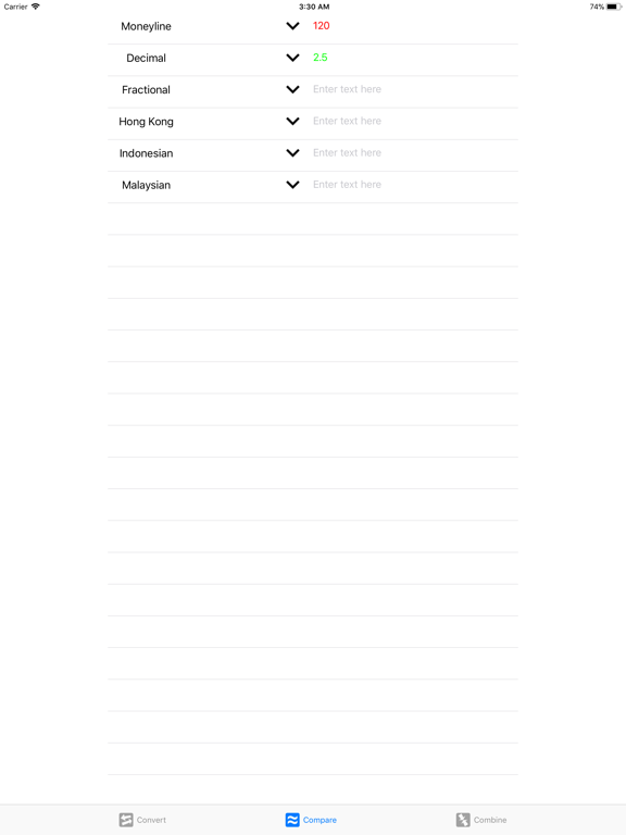 Screenshot #5 pour Sports Betting Odds Calculator
