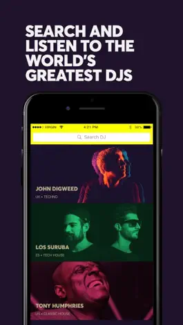 Game screenshot iam.dj - All the greatest DJs in one place apk
