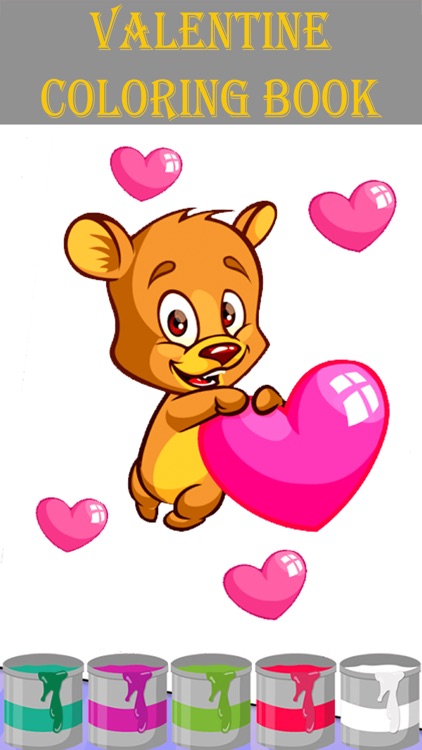 Valentine Coloring Book 2018