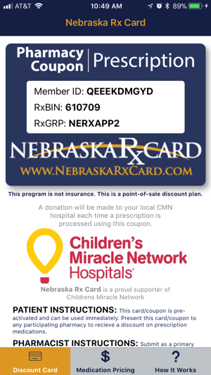 Nebraska Rx Card(圖1)-速報App