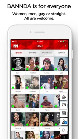Game screenshot BANNDA - Social Meeting Network apk