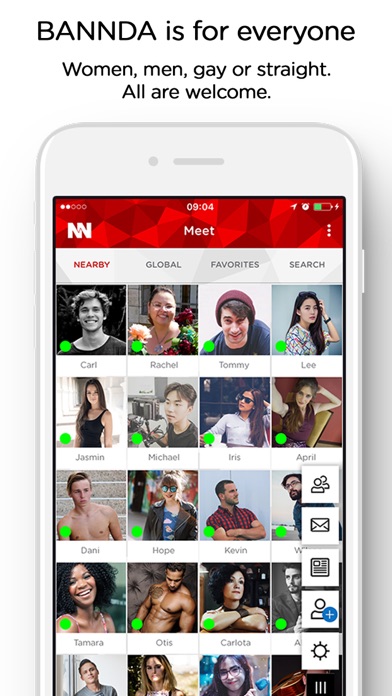 Screenshot #2 pour BANNDA - Social Meeting Network