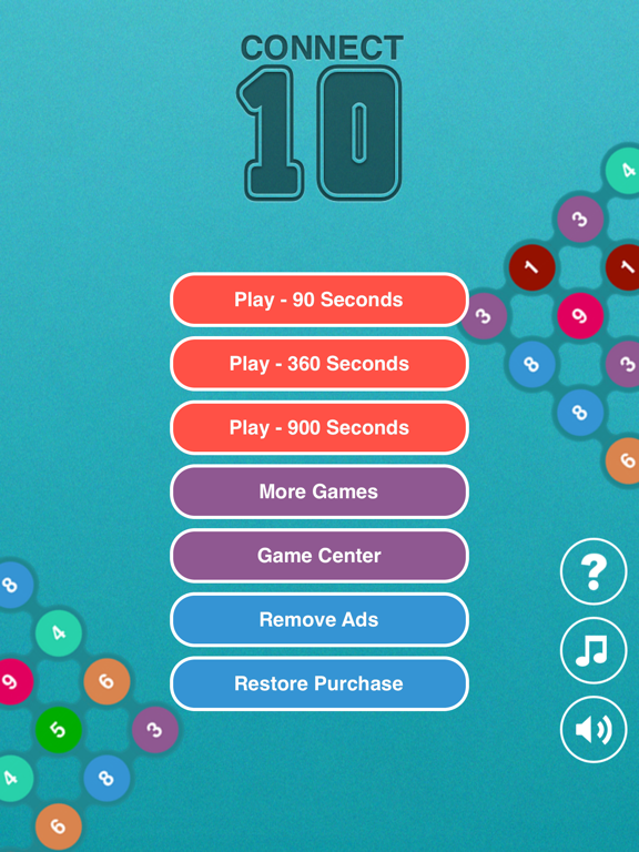 Connect 10 iPad screenshot