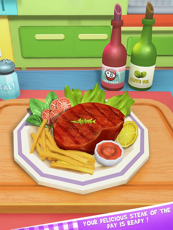 Screenshot #4 pour Steak Maker - Food Street Chef