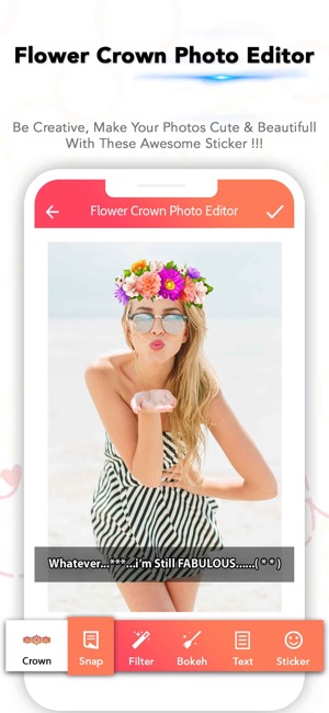 Flower Crown Photo Edirot(圖1)-速報App