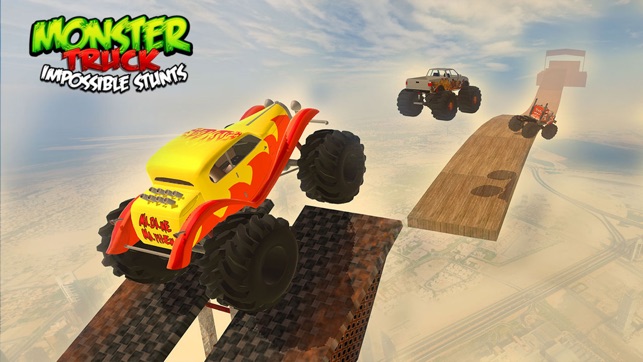 Monster Truck Impossible Stunts(圖2)-速報App