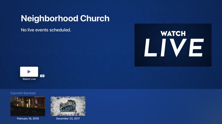 Screenshot #1 pour Neighborhood Church Redding