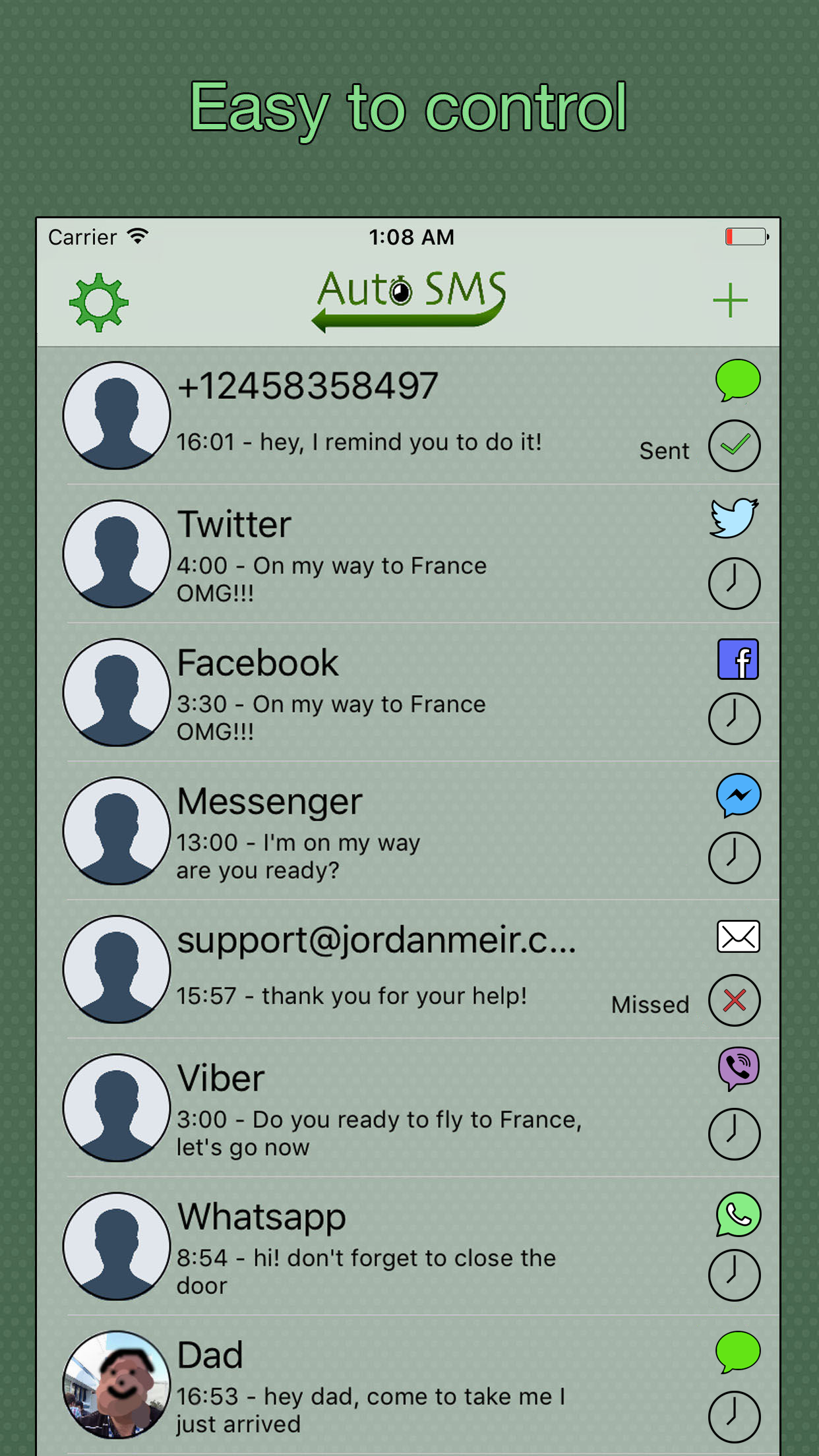 Auto Message Scheduler - Lite