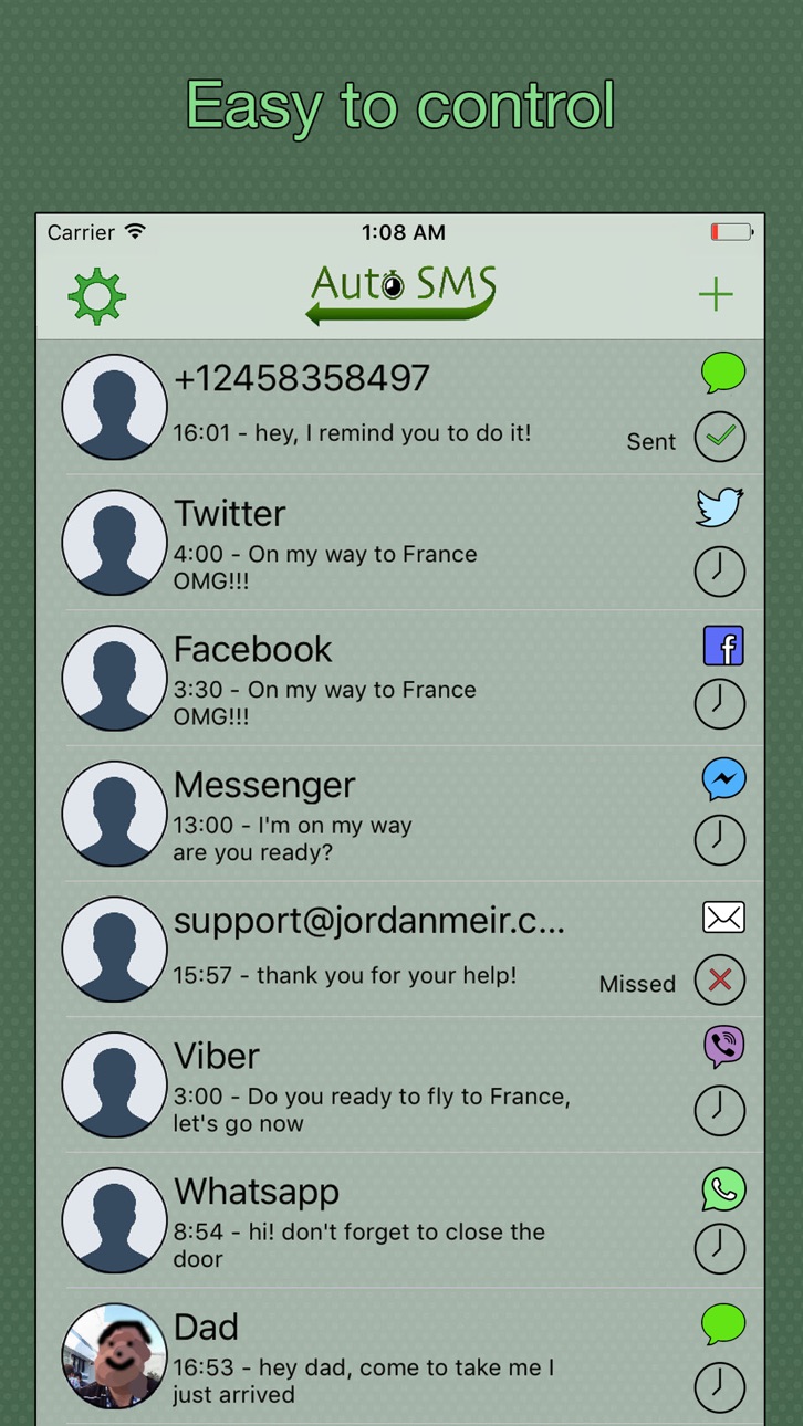 iPhone screenshot