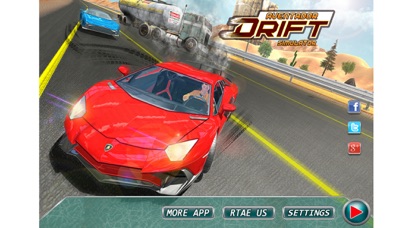 Drift Simulator Aventador screenshot 1