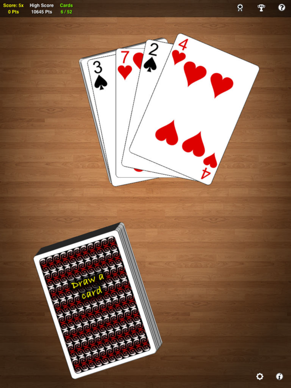 Screenshot #4 pour One Handed Solitaire