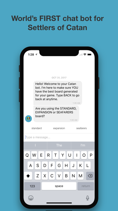 Screenshot #1 pour Catan Map Generator Chat Bot