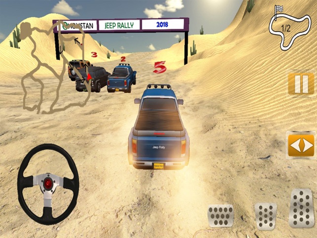 ‎吉普车 团结 在 沙漠