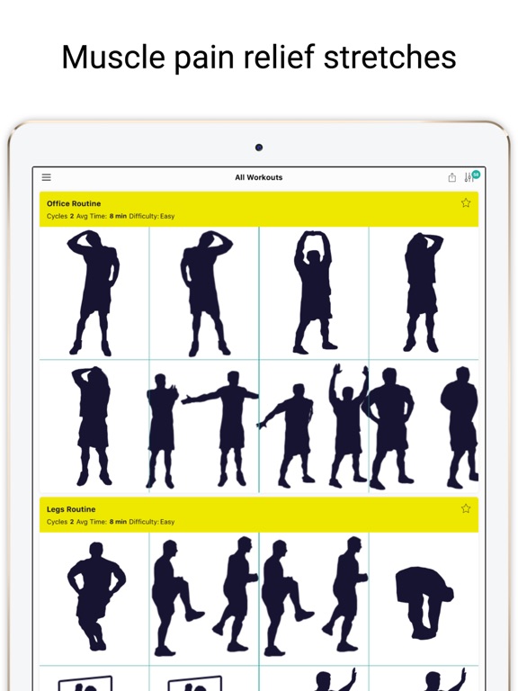 Screenshot #4 pour 7 min Stretching Routines Tiga