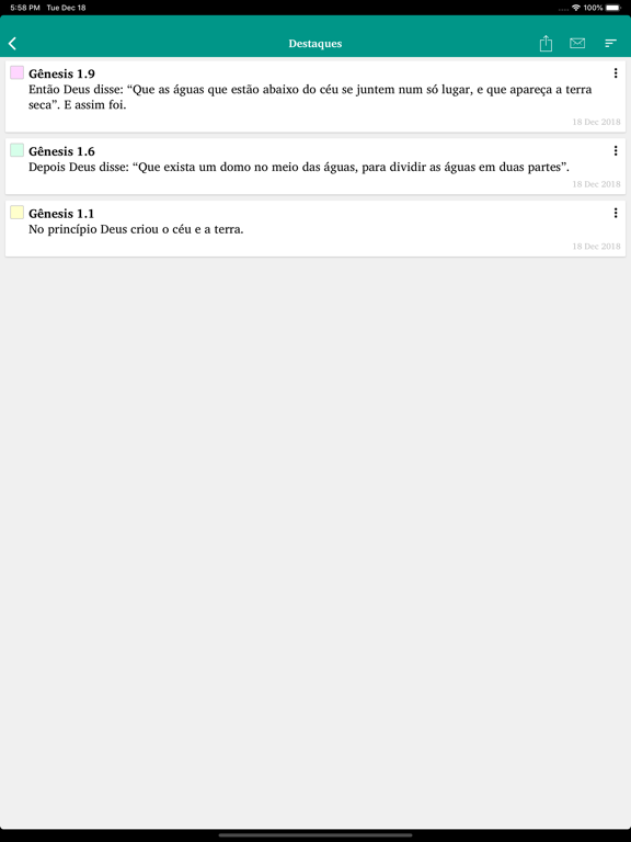 Bíblia VFL iPad screenshot 5 - Book app