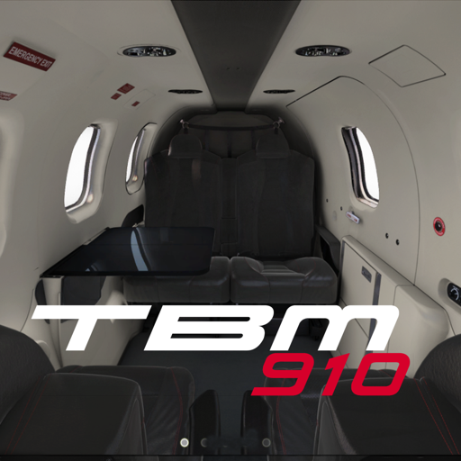 TBM 910 Interior