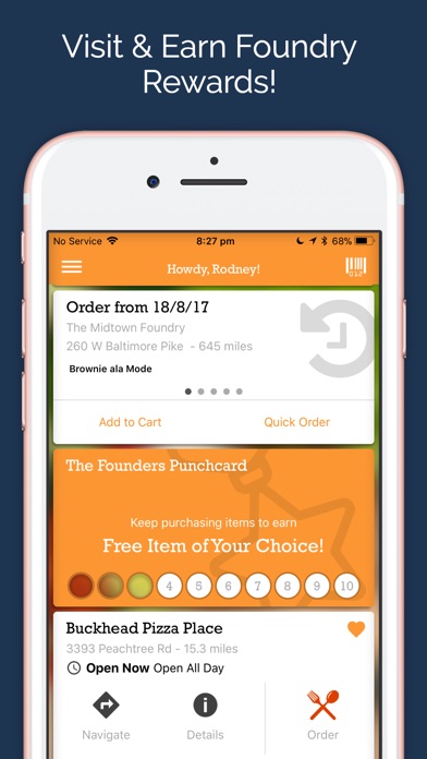The Foundry Check-In App screenshot 2