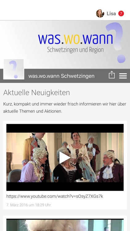 was.wo.wann Schwetzingen