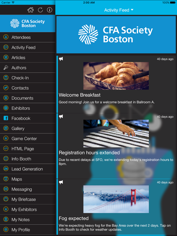Screenshot #6 pour CFA BOSTON