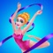 Gymnastic Girl Dance Fashion