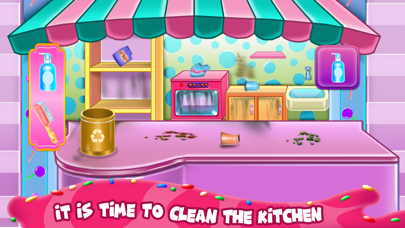Candy Shop Cook and Clean screenshot 4