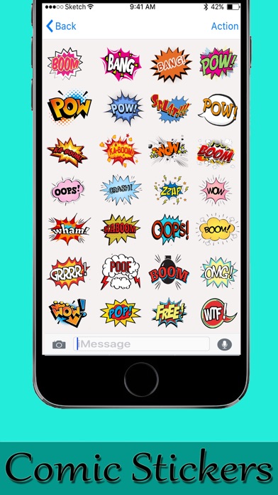 Comic Lover Stickers screenshot 2