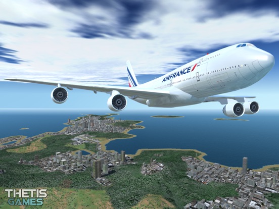 FlyWings 2017 Flight Simulator iPad app afbeelding 1