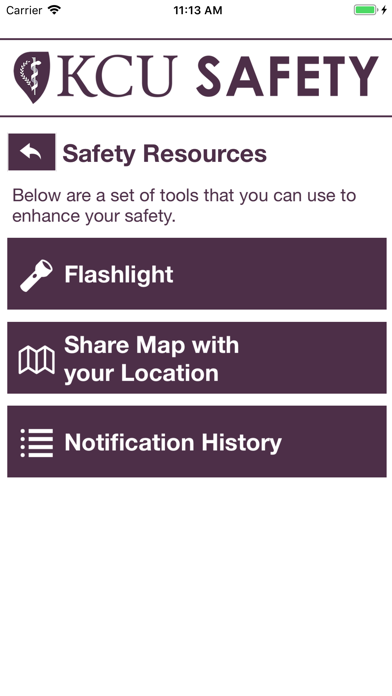 App screenshot
