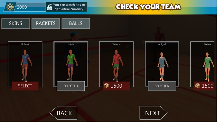 Squash 3D - Ball Sports Game
