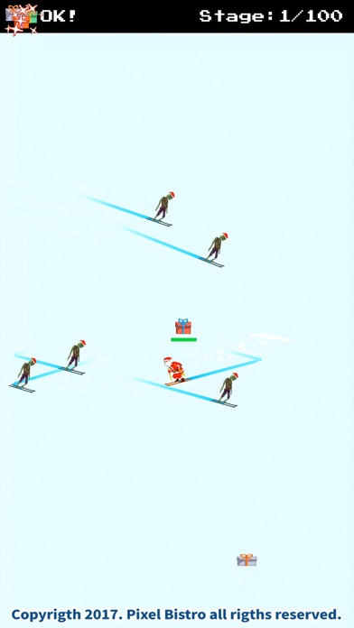 Santa Ski vs Zombies Ski screenshot 3