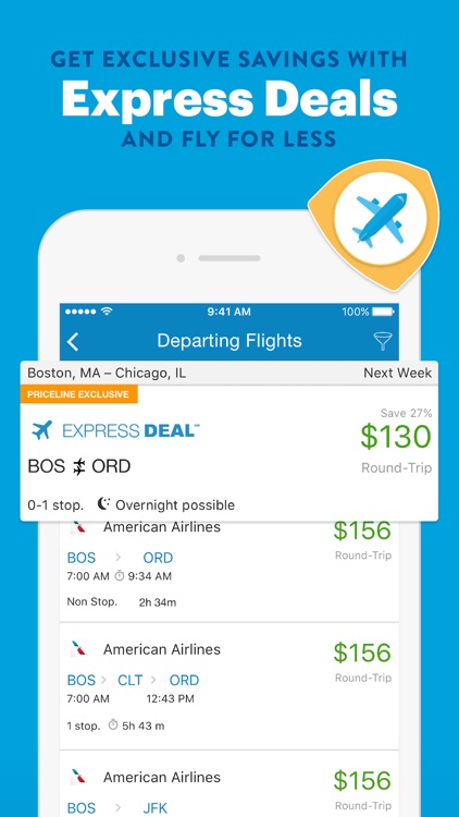 Priceline Hotel Deals, Rental Cars & Flights screenshot-3
