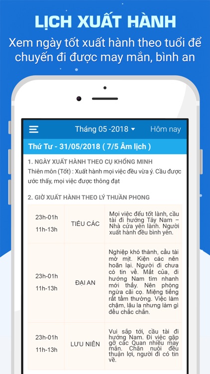 Lịch Tết 2018 Lich Am, Lịch âm screenshot-3