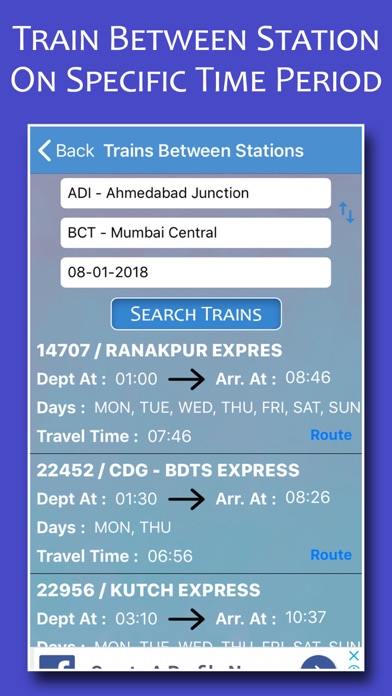 Indian Rail Info & PNR Status screenshot 3