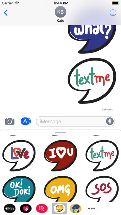 TextMe Stickers screenshot 3