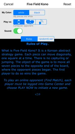 Game screenshot Five Field Kono apk