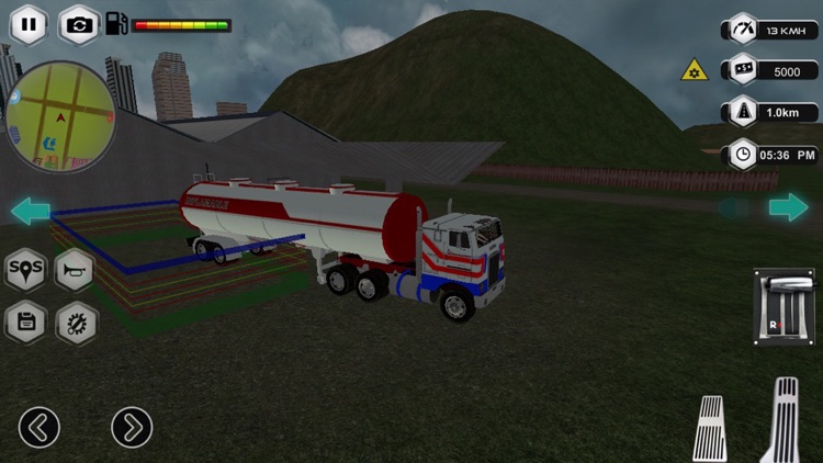 Heavy Cargo Delivery Trailer