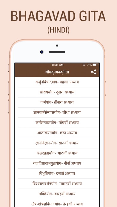 Bhagavad Gita ( Hindi ) screenshot 2