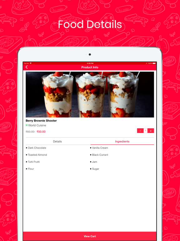 Screenshot #5 pour Foodie - Online Food Ordering