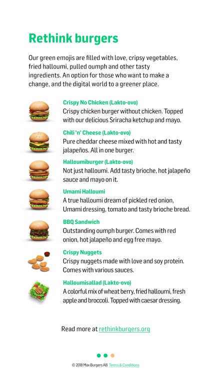 MAX Green Burger Emojis