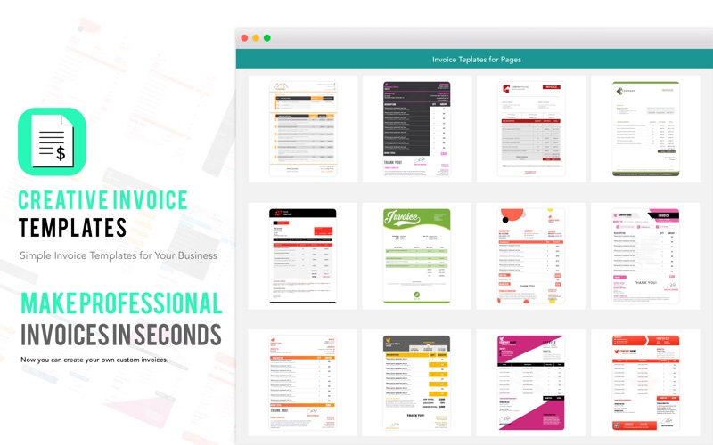 Screenshot #2 pour Invoice Templates for Pages