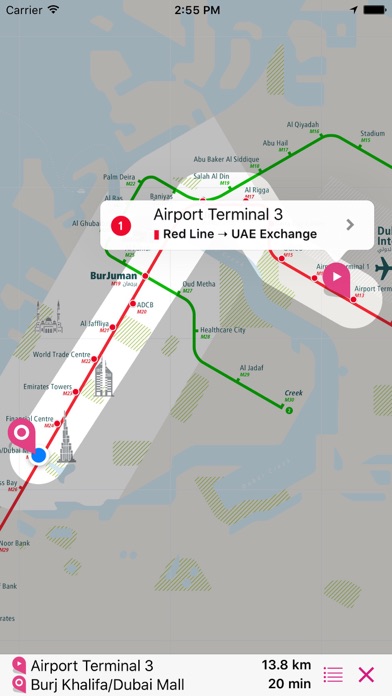 Screenshot #3 pour Dubai Rail Map Lite