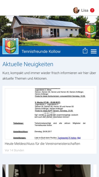 Tennisfreunde Kollow