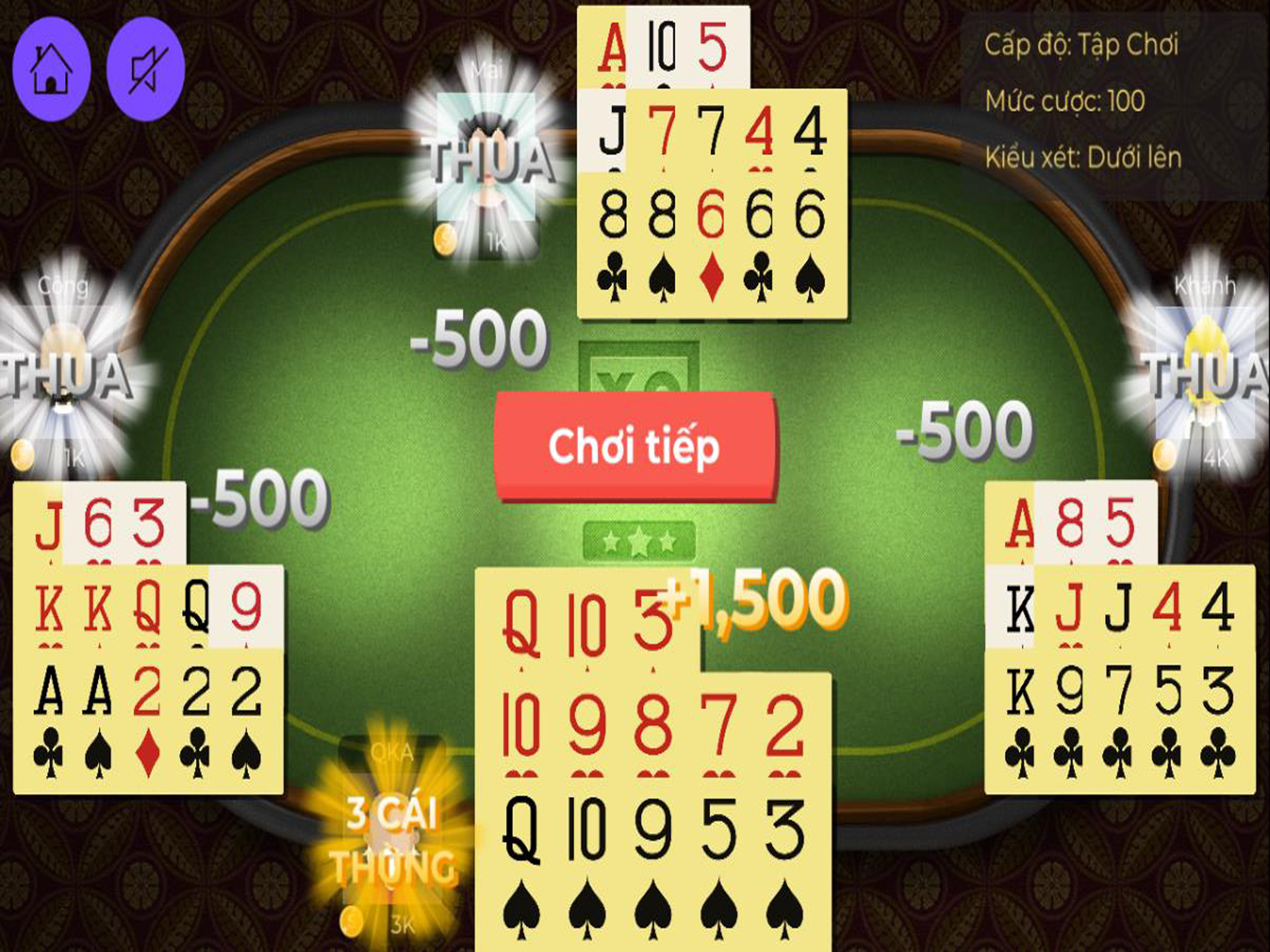 Chinese Poker Offline screenshot 5