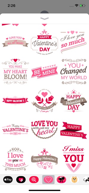 Valentine's Love Stickers!(圖5)-速報App