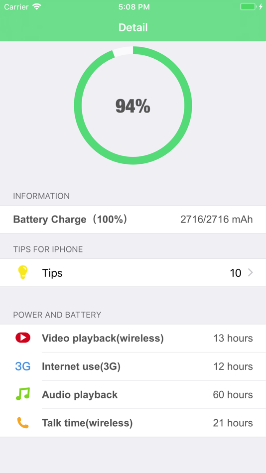 Battery Care-battery life tips - 2.7 - (iOS)