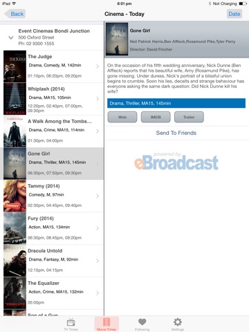 TV Guide Australia for iPad screenshot 4