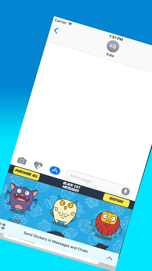 Send Stickers in Chats - 1.0 - (iOS)