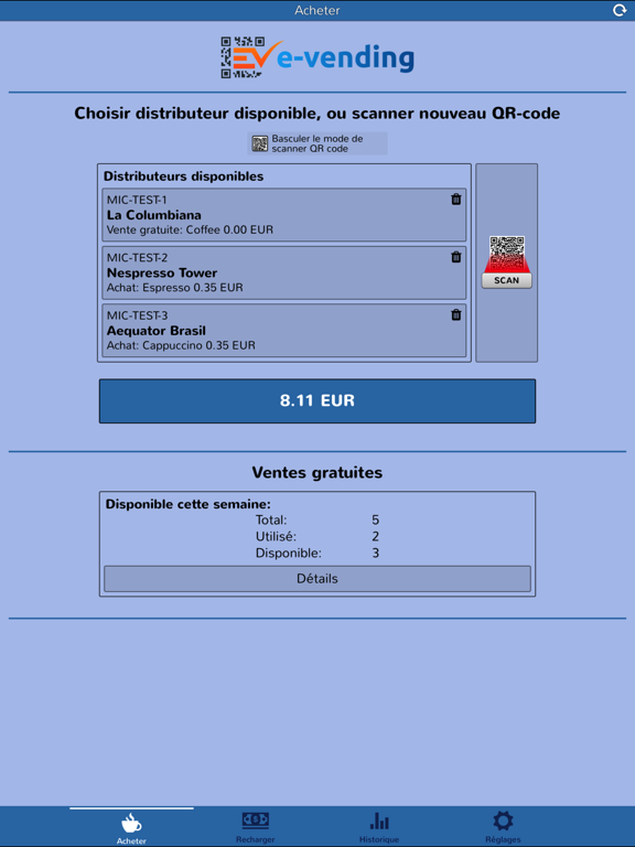 Screenshot #5 pour e-vending